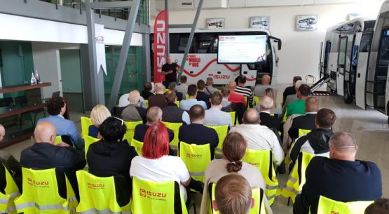 ISUZU continues to provide useful training for bus drivers