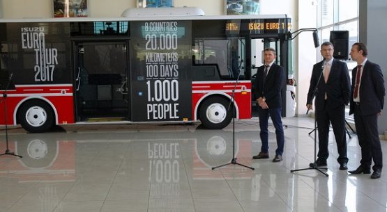 „2017-ųjų ISUZU EURO TURO“ atidaryme – nauji autobusai ir ekstremalūs bandymai