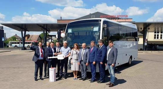 Nauji autobusai – dar viename Lietuvos mieste