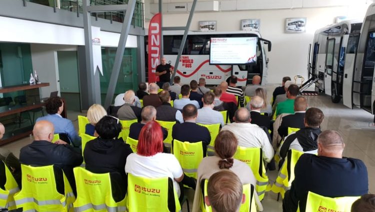 ISUZU continues to provide useful training for bus drivers